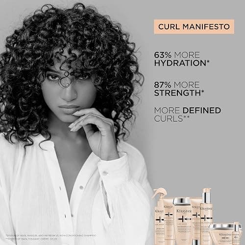 Kérastase | Haarmaske für krauses und lockiges Haar, Gegen Haarbruch und Frizz, Masque Beurre Haute Nutrition, Curl Manifesto, 200 ml thumbnail 5