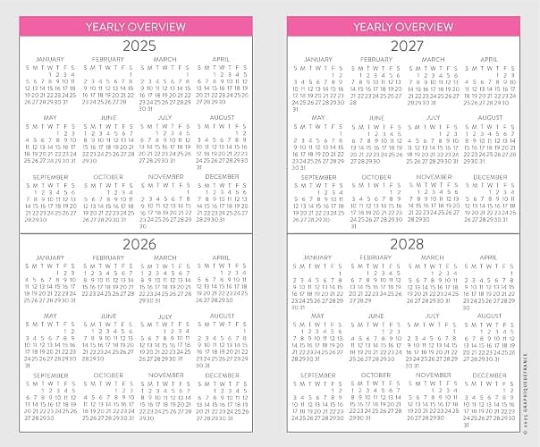 Graphique 2 Year Pocket Planner | 29 Month Organizer, Aug. 2025 – Dec. 2027 | Monthly Calendar & Notes Spreads | Marked Holidays | Joyful Landscapes| 3.75” x 6" thumbnail 3