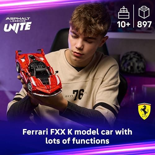 LEGO Technic Ferrari FXX K Toy Car - Building Toy for Girls & Boys, Ages 10+ - Cool Birthday Gift for Kids - Race Car Model for Play & Display - 42212 thumbnail 2