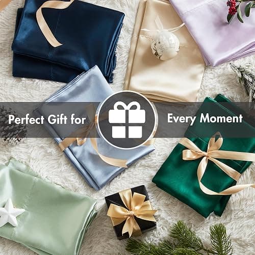 Madison Park Essentials Polyester Satin 6 Piece Sheet Set with Ivory MPE20-904, Queen thumbnail 8