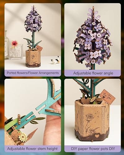 Wooden Flower Puzzle thumbnail 7