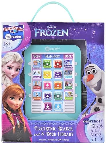 Disney Frozen Elsa, Anna, Olaf, and More! - Me Reader Electronic Reader and 8-Sound Book Library – Great Alternative to Toys for Christmas - PI Kids thumbnail 3