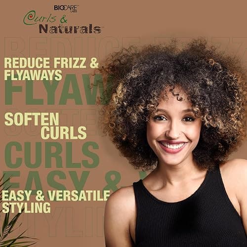 Curls & Naturals Hair & Curl Softener Kit with Moroccan Argan Oil, Nourishes & Moisturizes Natural Curl Patterns, Detangle and Texturize, Wavy Hair Type, Cream, Unisex- 5 oz (No Mix Texturizer)- 1Pack thumbnail 7