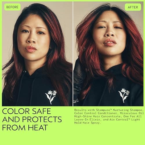 Aveda One For All Leave-In Elixir | 25 Benefits Including Hair Hydration, Heat Protection, Frizz Control | For All Hair Types And Textures | With Moringa Seed And Jojoba Oils thumbnail 4
