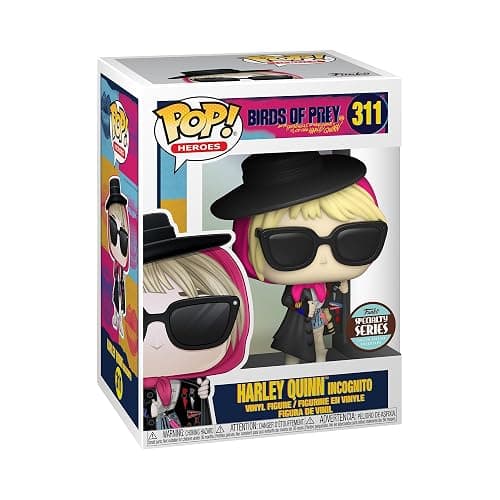 Funko DC Comics Birds of Prey POP Vinyl Figure | Incognito Harley Quinn - Image 1