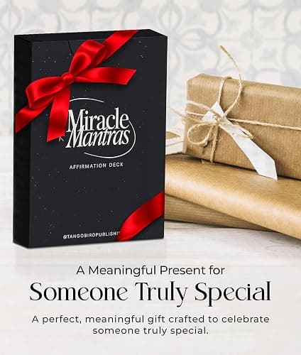 Tangobird Affirmation Cards For Women Miracle Mantras Positive Affirmartions cards 60 Daily affirmations for women for Self-Care, Love and Wealth -Gifts for women. thumbnail 7