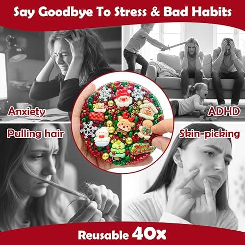 Reusable Picky Fidget Pad, Remeltable Big Pick Party Toy, Skin Picking Fidget Toys, Reusable Picking Pad, Toys for Treating Skin Picking, Anxiety, Autism, and Autism, Relief Stress, Gifts for Adults thumbnail 3