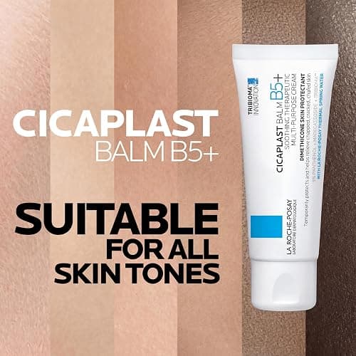 La Roche-Posay Cicaplast Balm B5 Skin Barrier Repair Cream with Centella Asiatica, Shea Butter & Panthenol | Multi-Purpose Healing Ointment for Dry, Irritated Skin | Face, Body & Hand Balm, Baby Safe thumbnail 8
