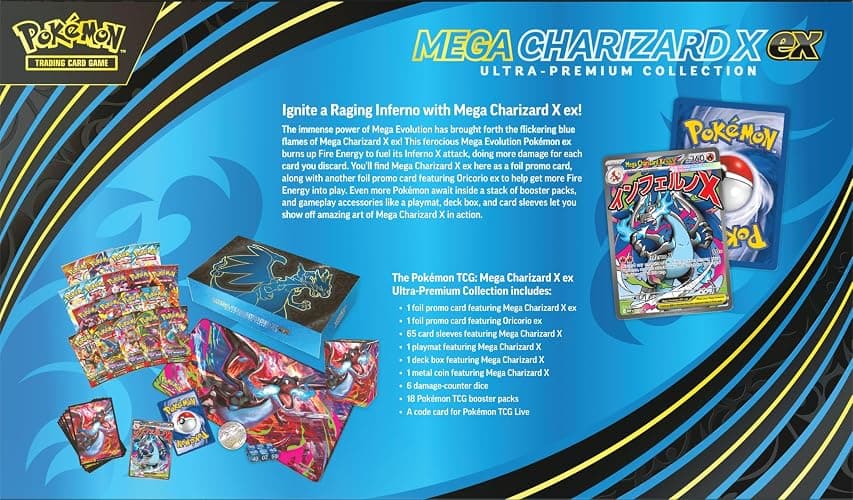 Pokémon TCG: Mega Charizard X ex Ultra-Premium Collection thumbnail 2