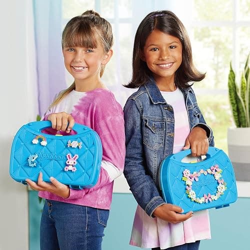 Aquabeads Beginners Carry Case - Fun and Creative Arts & Crafts Bead Kit for Kids Ages 4 and Up - Includes Over 900 Beads - Beginners Carry Case thumbnail 5