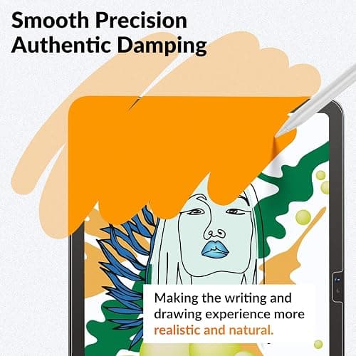 KCT 2 Pack Paperfeel Screen Protector for iPad 11th A16 2025 (11 inch) / iPad 10th Generation 2022 (10.9 inch) with AlignGuard Pro Tray, Write as Real Paper, High Sensitivity, Anti Glare thumbnail 3