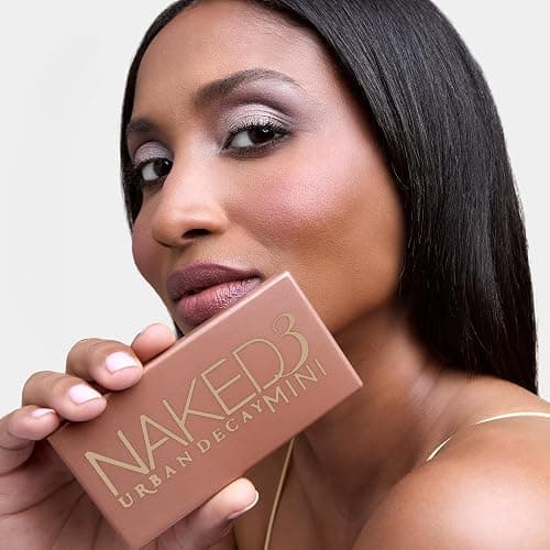 URBAN DECAY Naked 3 Mini Eyeshadow Palette - 6 Soft Pink Shadows, Multi-Use Matte & Shimmer Finishes, Ultra-Blendable Everyday Rosy Neutrals, Long-lasting Up to 12HR Wear, Travel Makeup with Mirror thumbnail 8