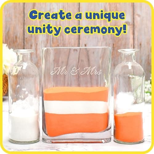 READY 2 LEARN Colored Sand, Orange, 2.2 lbs, Play Sand for Kids | Perfect for Arts and Crafts and Sensory Bins thumbnail 5