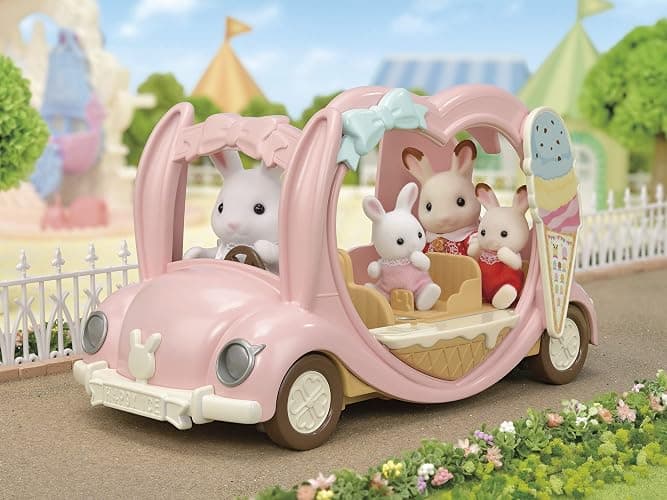 Calico Critters Ice Cream Van, Toy Vehicle for Dolls thumbnail 6