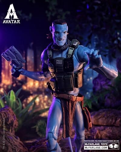 McFarlane Avatar Kallich of Fire and Ash (Ash Recom) Gold Label 7" Action Figure Collector Edition thumbnail 2