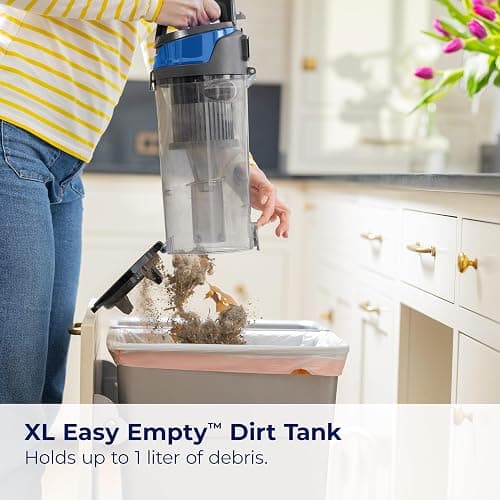 Bissell CleanView Swivel Vacuum with Triple Action Brush Roll, Swivel Steering, Extension Wand, Easy-Empty Dirt Tank, Multi-Cyclonic Suction System, New 2024 Model thumbnail 6
