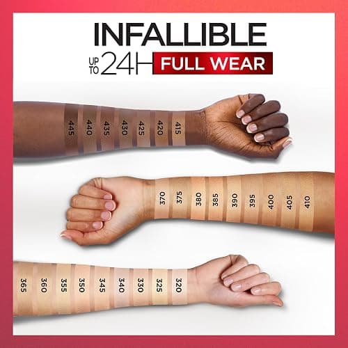 L'Oreal Paris Makeup Infallible Full Wear Waterproof Matte Concealer, Full Coverage, Porcelain, 0.33 fl. oz. thumbnail 6