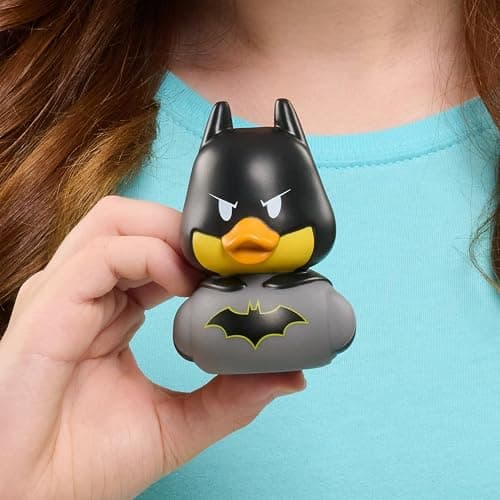Duckalooz Warner Bros Collectible Toy Ducks Bundle | 2.75-inch Tall, Includes Batman, Superman, Superwoman, Flash, Gizmo, Joker, It, Beetlejuice thumbnail 2