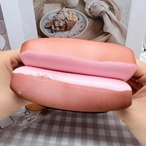 Bread Butter Squishy,Slow Rising Squishy，Stress Balls，Fidget Toy | Party Favor Gift squeeze toy Stress Relief back to school cheese squishy thumbnail 5