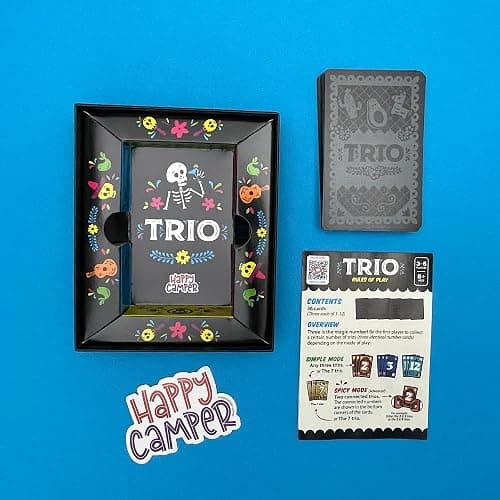 Happy Camper - Trio | Hottest New Family Game | Award-Winning | Game-of-The-Year | Perfect Stocking Stuffer | Great for Parties | 3-6 Players | Ages 8+ thumbnail 5