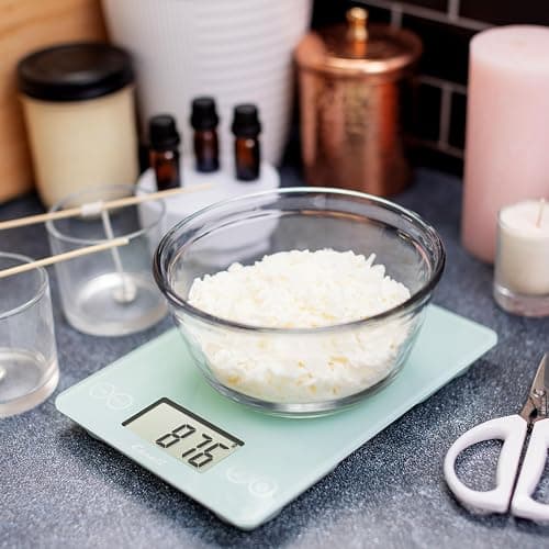 Escali Arti Classic Digital Coffee Scale Espresso Scale and Countertop Food Scale, 15-Pound Capacity, Teal thumbnail 4