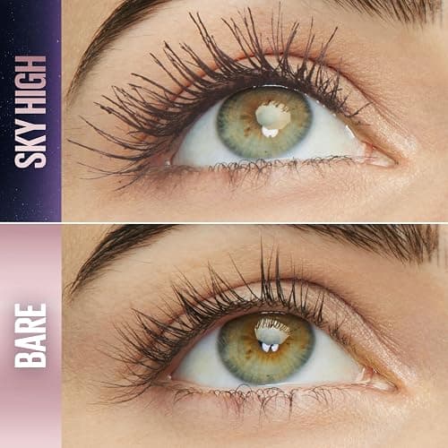 Maybelline New York Maybelline Lash Sensational Waterproof Sky high Mascara, Brownish Black - WATERPROOF MASCARA - Brownish Black thumbnail 2