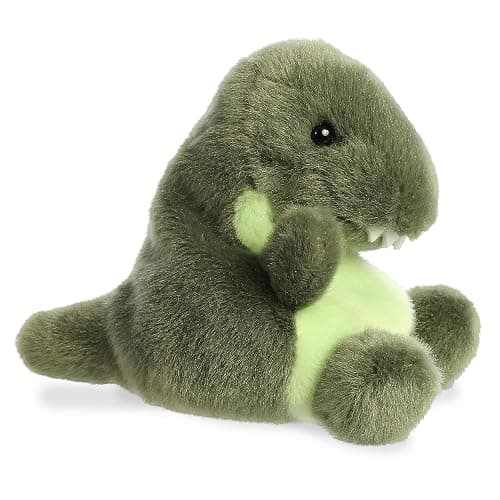 Aurora® Adorable Palm Pals™ Tyranno Rex™ Stuffed Animal - Fun Collectible Plush for Kids and Adult Collectors - Perfect for Decorating Rooms and Birthday Gifts - Green 3.5 Inches thumbnail 4