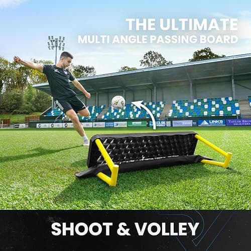 FORZA Wave Soccer Rebound Board – Premium 4-in-1 Training Equipment for Soccer Passing & Shooting Drills [Standard or XL Sizes] thumbnail 3