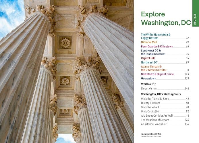 Lonely Planet Pocket Washington, DC: Discover Twice the City in Half the Time | Top Sights | Maps & Walking Tours | Covers The White House Area & ... Mall, Penn Quarter and more (Pocket Guide) thumbnail 9