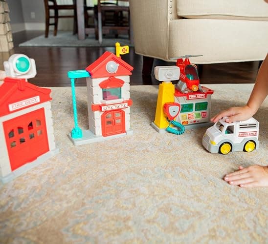 Fat Brain Toys Fire Station Playset thumbnail 6
