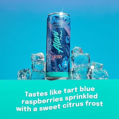 Alani Nu BREEZEBERRY, Sugar Free, Low Calorie Energy Drinks, 200mg Caffeine, Biotin, B Vitamins, Zero Sugar, 10 Calories, 12 Fl Oz Cans, 12 Pack thumbnail 3