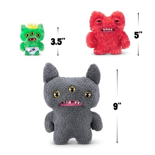 Fuggler Fugg Family by ZURU Funny Ugly Monster, Plush, Collectible, Toy (Reeko) thumbnail 3