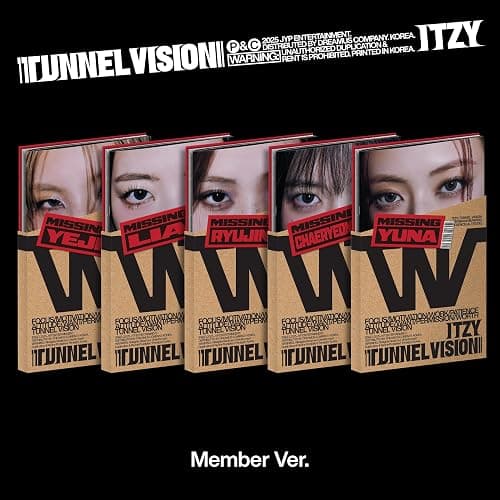 IT'ZY 11th Mini Album TUNNEL VISION Photobook Member Version P.O.B + Extra Special Photocard (YEJI) thumbnail 2