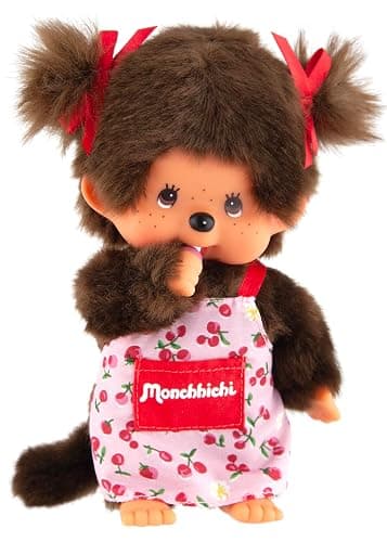 Monchhichi - Girl Flower Apron Plush Doll thumbnail 6