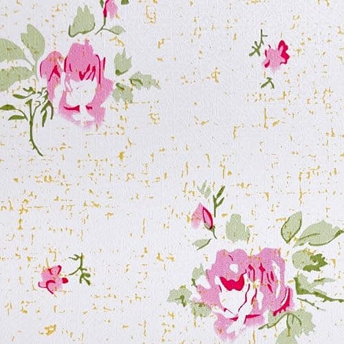 Yifasy 32.8ft Roll Pink Rose Shelf Liner Peel and Stick Wallpaper Revamp Furniture Wall Surface Decor Paper (L-393.7x17.7 Inch) thumbnail 9