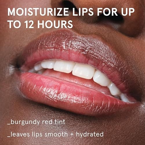 Glossier Balm Dotcom Hydrating Tinted Lip Balm - Universal Salve, Up to 12Hr Moisture for Dry Lips, Cuticles & Skin - Lanolin, Beeswax & Castor Oil - Black Cherry, Burgundy Tint, 15ml thumbnail 2