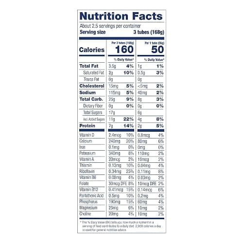 Stonyfield Organic Kids Reduced Fat Yogurt Tubes, Strawberry, 2 oz., 8 Ct thumbnail 2