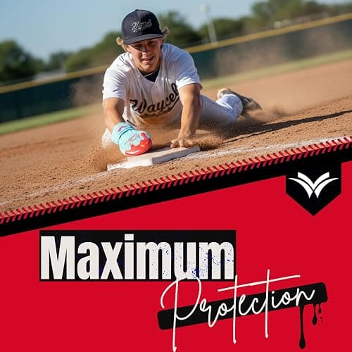 WAYCEL Sliding Mitts - Baseball Sliding Mitt for Youth - Ice Cream Sliding Mitt Baseball - Softball thumbnail 3