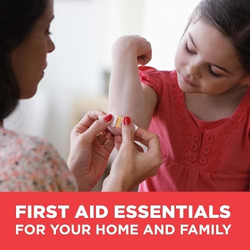 BAND-AID Brand All-Purpose Portable Compact First Aid Kit, 160 Piece | Emergency Wound Care Essentials with Adhesive Bandages, Gauze & Pain Relief for Home, Car, Dorm, Camping, Cruise & Travel thumbnail 2
