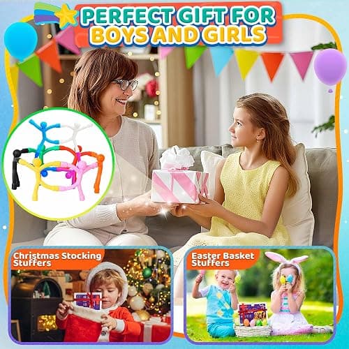 Magnetic Travel Toys Easter Basket Stuffers for Toddler Kids, Fidget Toys Airplane Car Travel Activities Essential,Road Trip ‌Sensory Toy Magnet People Men,Gifts Toys for 3 4 5 6 7 8 Year Old -10PCS thumbnail 6