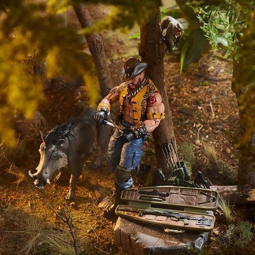 G.I. Joe Classified Series #125, Dreadnok Gnawgahyde and Pets Porkbelly & Yobbo, Collectible 6-Inch Action Figure with 16 Accessories | G.I. Joe Classified 6 Inch Action Figure Deluxe - Dreadnok Gnawgahyde with Porkbelly & Yobbo #125 thumbnail 7