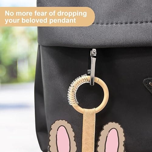 Tintinwiwigo La Booooo Booooo Clip Lock,Compatible with La Booooo Booooo Dolls,Preventing the Loss of Keychain thumbnail 5