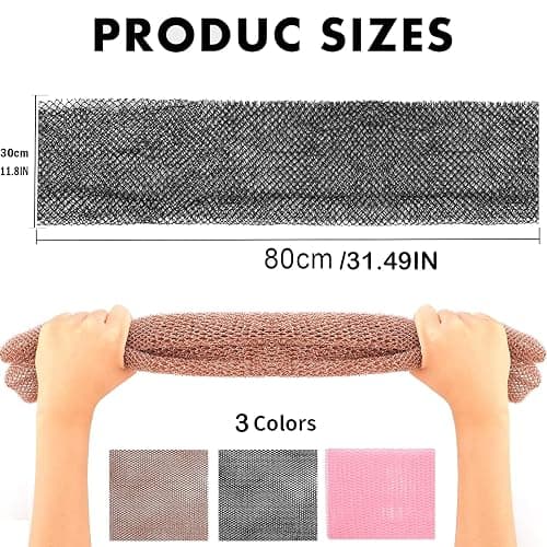 3pcs African Sponge Bath, Exfoliating Net, Beauty Skin Wash Towel African Net Cloth Nylon Back Scrubbers Shower Body Cleaning Spa Massage Bath Towel Back Scrubber thumbnail 2