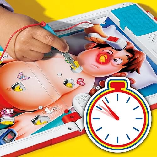 Operation Electronic Board Game with All-in-One Carrying Case | 2 Ways to Play | Ages 6+ | 1+ Players | 10 Mins. | Fun Kids Games thumbnail 11