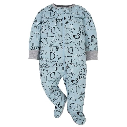 Gerber Baby Boys 4 Pack Sleep 'N Play Footie thumbnail 4
