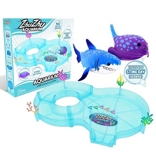zhuzhu Aquarium Starter Set with 2 Fish - Image 1