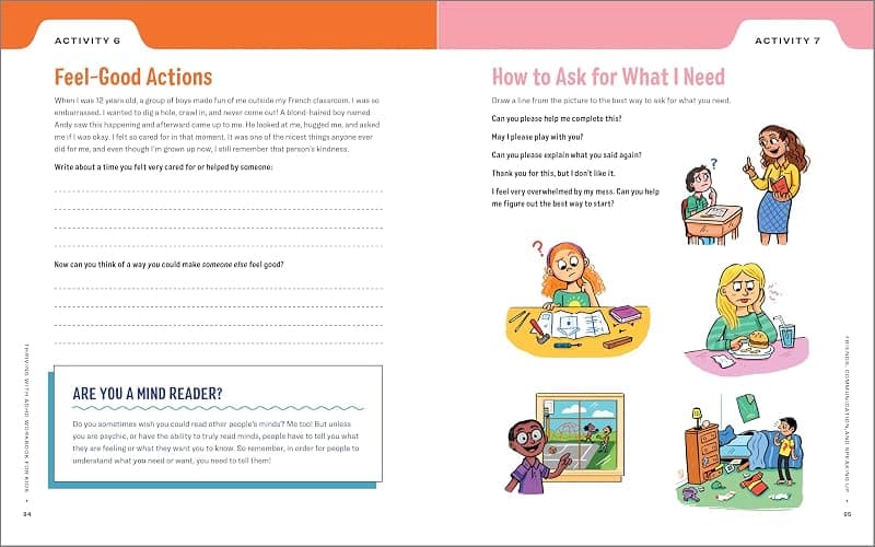 Thriving with ADHD Workbook for Kids: 60 Fun Activities to Help Children Self-Regulate, Focus, and Succeed (Health and Wellness Workbooks for Kids) thumbnail 3