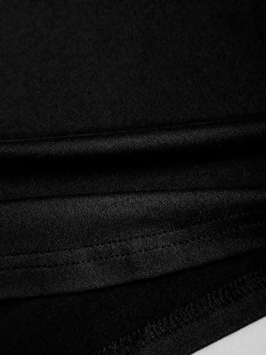 Verdusa Women's Sequin Sparkly Crop Tops Tie Backless Halter Top Rave Outfits thumbnail 5