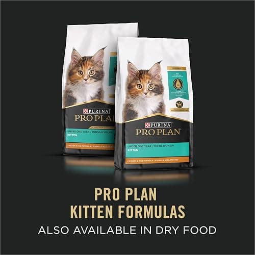 Purina Pro Plan High Protein Wet Kitten Food Variety Pack, DEVELOPMENT Kitten Favorites - (Pack of 24) 3 oz. Cans thumbnail 10
