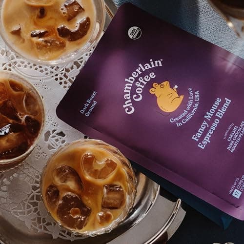 Chamberlain Coffee Organic Espresso Dark Roast Coffee Blend - Ground - Smooth & Balanced w/Dark Chocolate, Roasted Peanuts, Sweet Caramel Notes, Perfect for Everyday Moments - 10 oz thumbnail 8